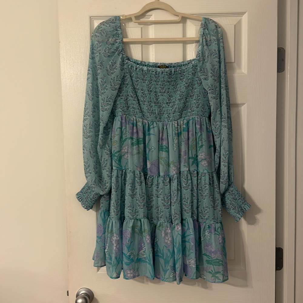 Taylor A-line dress size 10 great floral